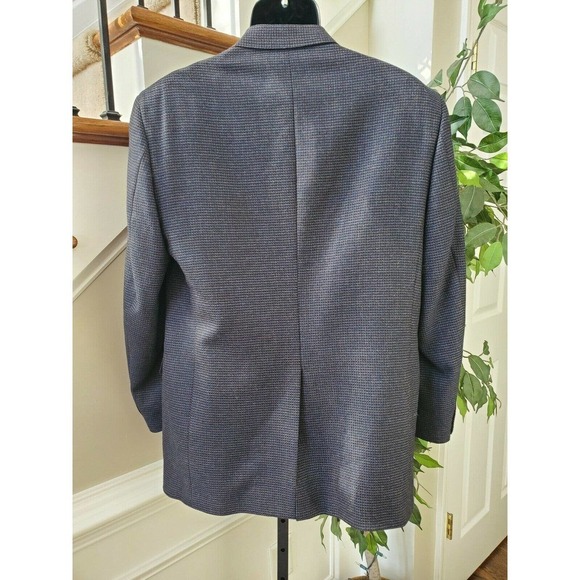 Austin Reed Men's Blue Two Buttons Long Sleeve Single Breasted Blazer Size 40R - Picture 7 of 11